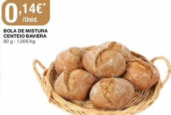 Intermarché Bola de Mistura Centeio Baviera 90g promoção