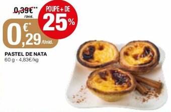 Intermarché Pastel de Nata 60g promoção