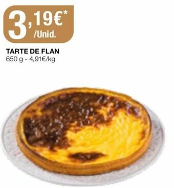 Intermarché Tarte de Flan 650g promoção