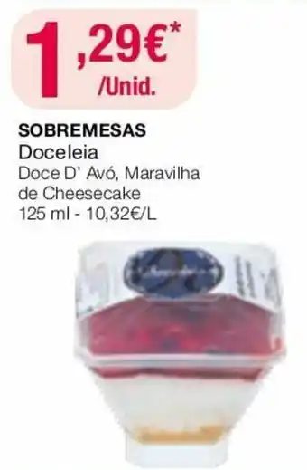 Intermarché Sobremesas Doceleia 125ml promoção