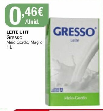 Leite UHT Gresso 1lt