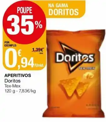 Intermarché Aperitivos Doritos 120g promoção