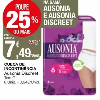 Intermarché Cueca de Incontinência 8 Unid promoção