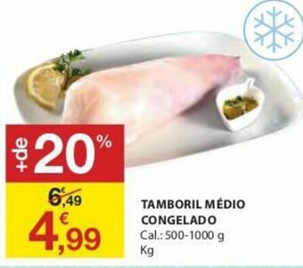 E.Leclerc Tamboril Médio Congelado 500-1000g promoção