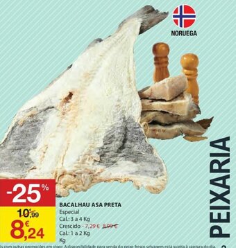 E.Leclerc Bacalhau Asa Preta promoção