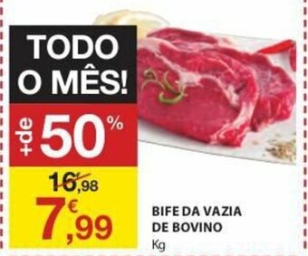 E.Leclerc Bife da Vazia de Bovino promoção