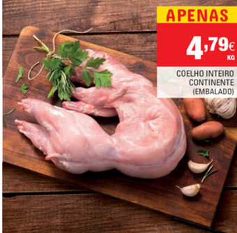 Continente Coelho Inteiro Continente promoção