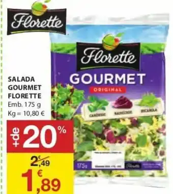 E.Leclerc Salada Gourmet Florette 175g promoção