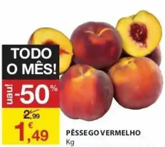 E.Leclerc Pêssego Vermelho promoção