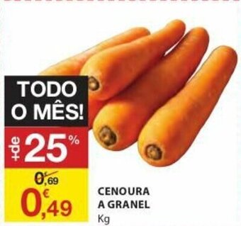 E.Leclerc Cenoura a Granel promoção