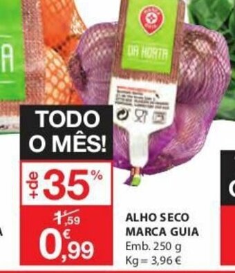 Alho Seco Marca Guia 250g