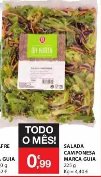 E.Leclerc Salada Camponesa Marca Guia 225g promoção