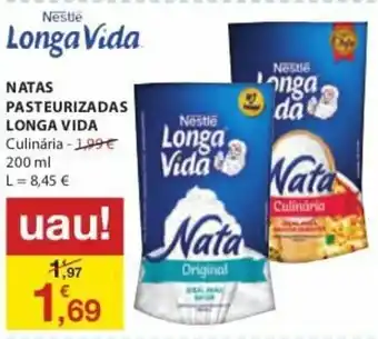 Natas Pasteurizadas Longa Vida 200ml