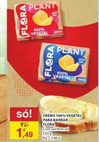Creme 100% Vegetal para Barrar 250g