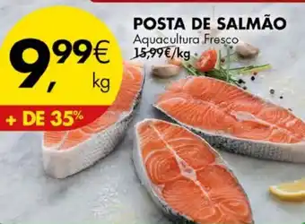 Pingo Doce Posta de Salmao 1kg promoção