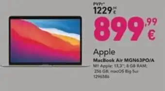 Radio Popular Apple Macbook Air promoção