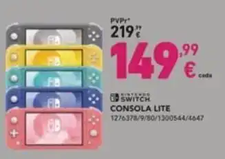 Nintendo Switch Consola Lite