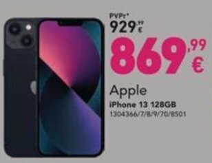 Radio Popular Apple iPhone 13 128GB promoção
