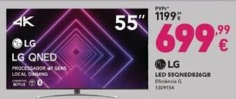 Radio Popular LG Led 55" promoção