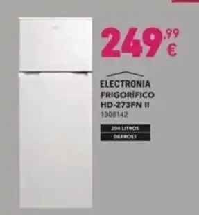Radio Popular Electronia Frigorifico promoção