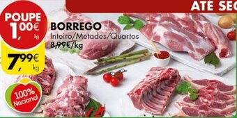 Pingo Doce Borrego 1kg promoção