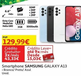 Auchan Smartphone samsung promoção