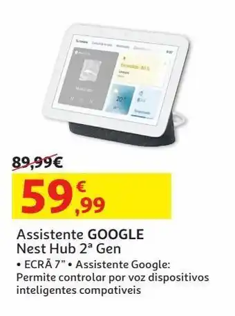 Assistente de voz google
