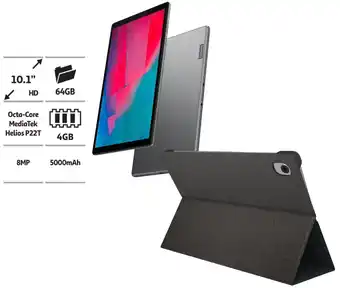 Auchan Tablet lenovo tab m10 hd tb-x306f + capa promoção