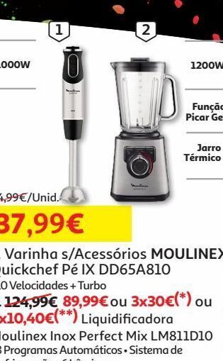 Varinha s/acessórios moulinex