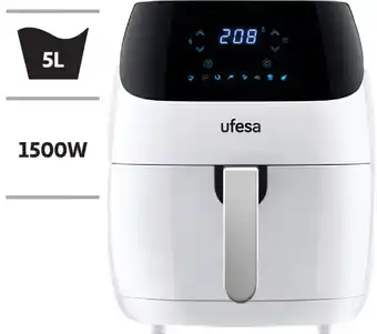 Auchan Fritadeira ufesa air fryer elektra white promoção