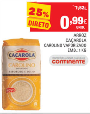 Arroz Cacarola 1kg