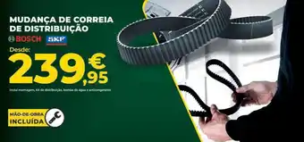 Feu Vert Mudanca de Correia de Distribucao Bosch promoção