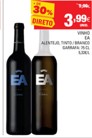 Continente Vinho EA 75cl promoção