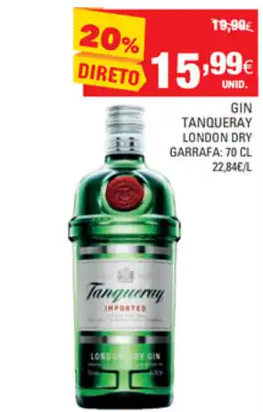 Continente Gin Tanqueray London Dry 70cl promoção