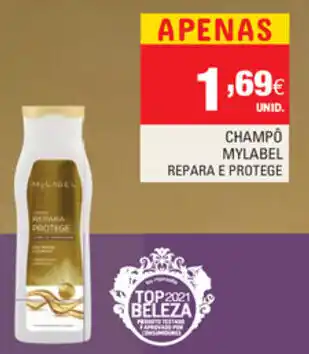 Continente Champô Mylabel promoção
