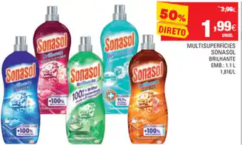 Continente Multisuperfícies Sonasol Brilhante 1,1L promoção