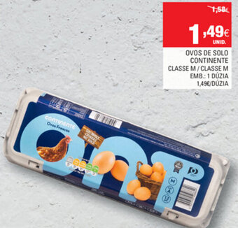Ovos de Solo Continente Classe M