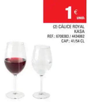 Cálice Royal Kasa