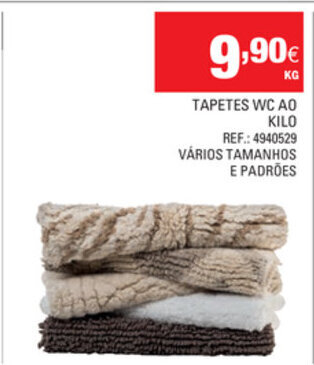 Tapetes WC Ao Kilo