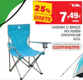 Continente Cadeira C/Braço promoção