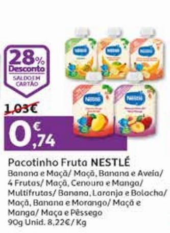 Pacotinho fruta nestlé