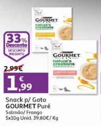 Snack gato gourmet