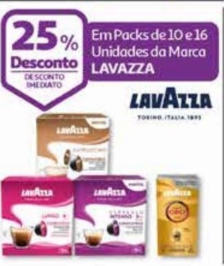 Auchan Cápsulas café lavazza promoção