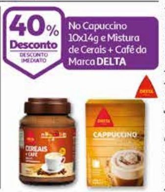 Auchan Cappuccino delta promoção