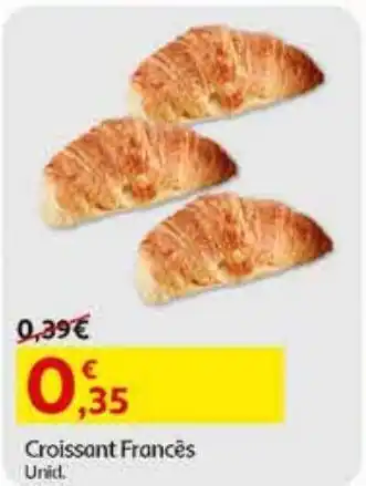Croissant francês 60gr ls