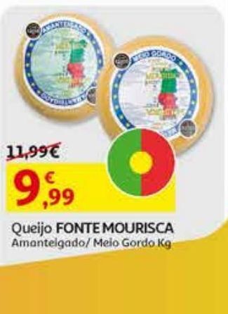 Auchan Queijo fonte mourisca promoção