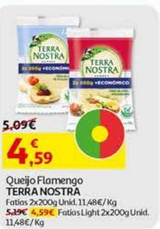 Queijo flamengo terra nostra