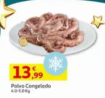 Auchan Polvo 4.0-5.0kg congelado kg promoção