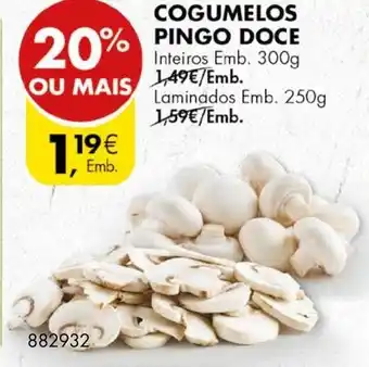 Cogumelos Pingo Doce 300g