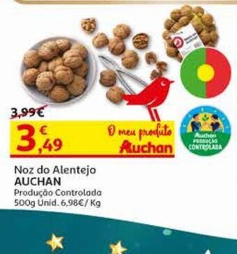 Auchan Noz do alentejo auchan produção controlada 500 g promoção